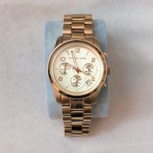 Gold tone Michael Kors watch- USED